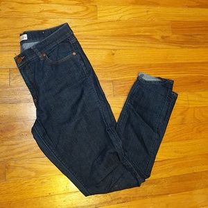 Loft dark blue SUPER COMFY modern skinny jeans